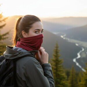 Comfort Stria Tube Neck Gaiter Turtle Fur Multi Functional